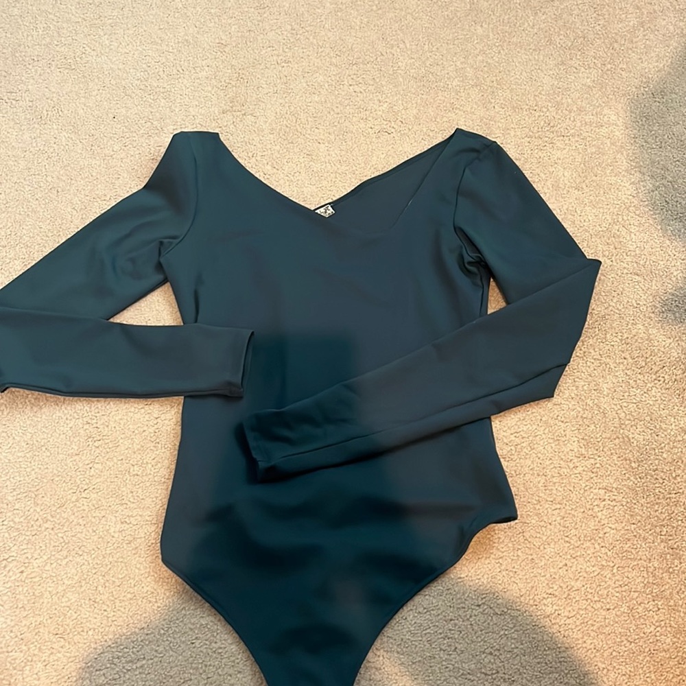 Free people asymmetrical bodysuit size small